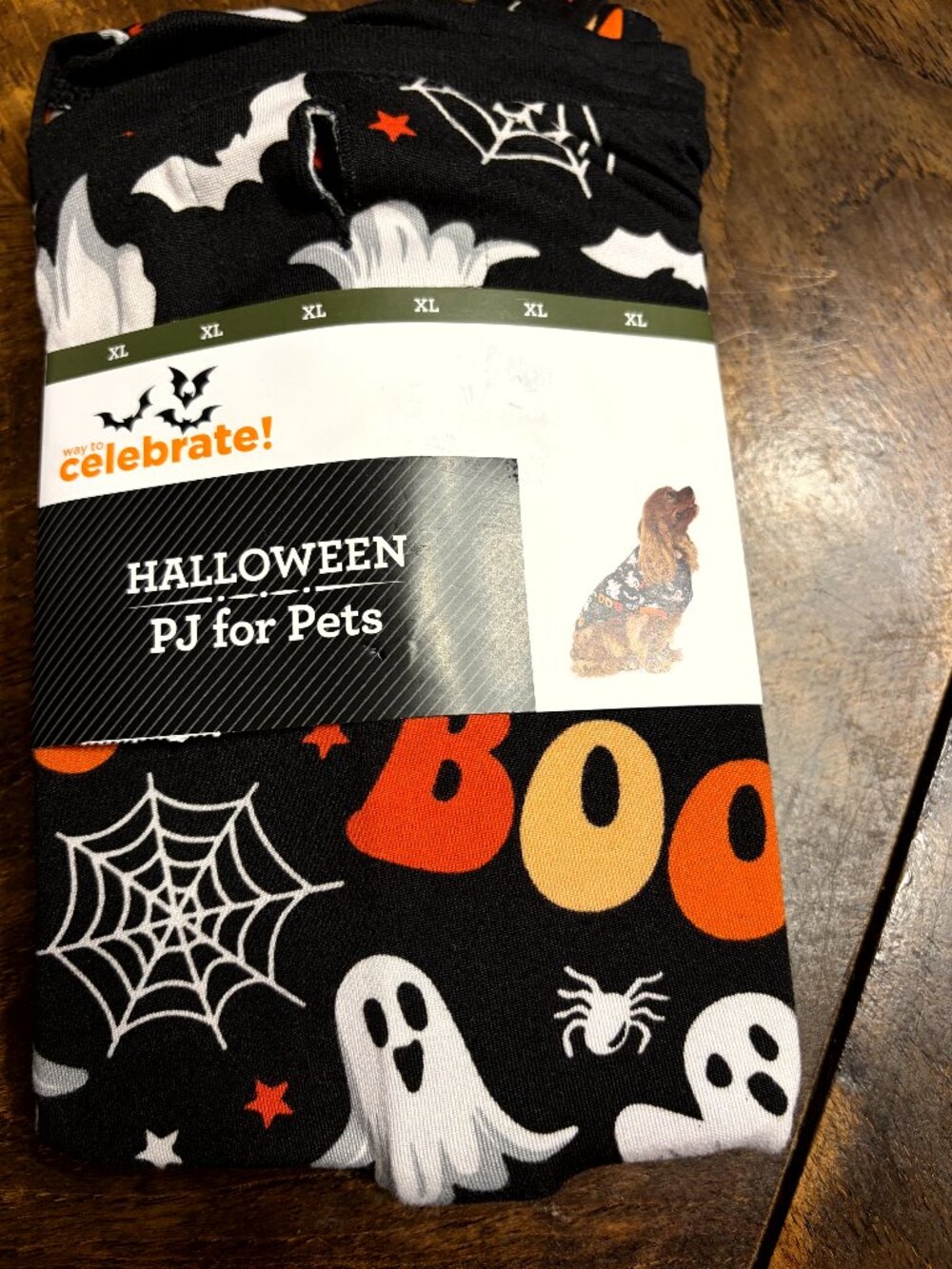 Halloween PJs for Pets NWT Size XL Way to Celebrate Brand Dog Pajamas